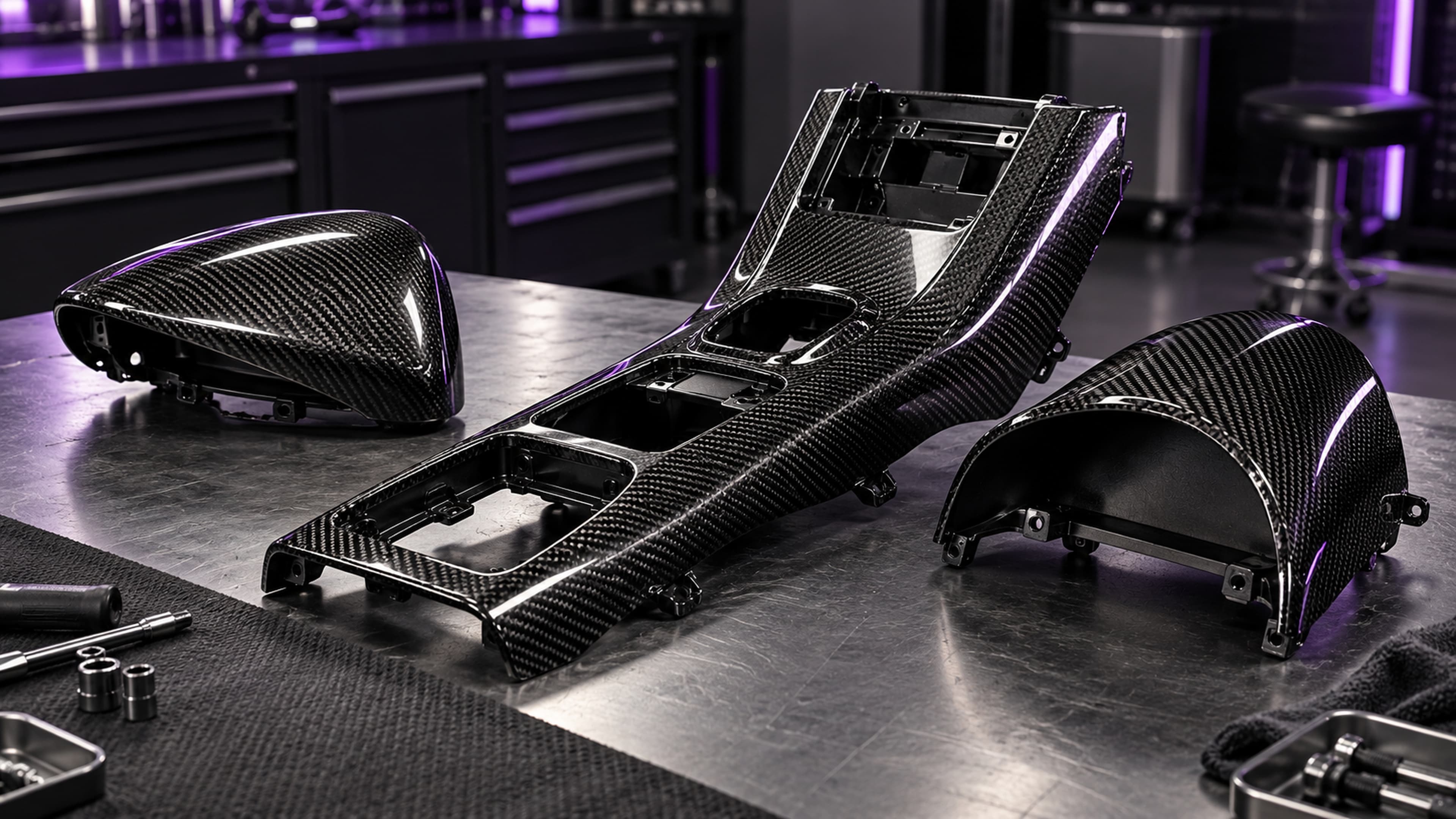 Custom Projects — bespoke carbon fiber manufacturing